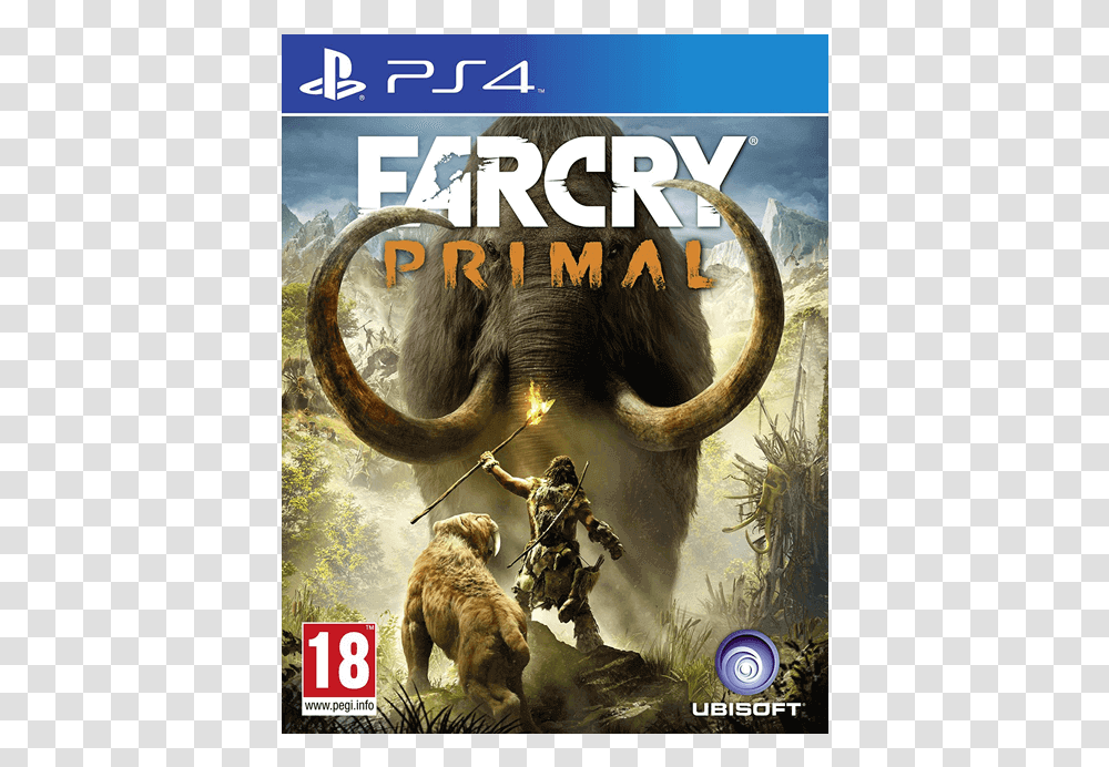 Jeux Far Cry Primal, Advertisement, Bear, Wildlife, Mammal Transparent Png