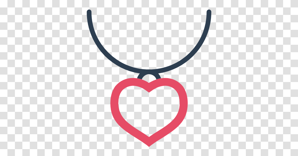 Jewelery Love Necklace Valentine Valentines Day Icon Logo, Heart Transparent Png