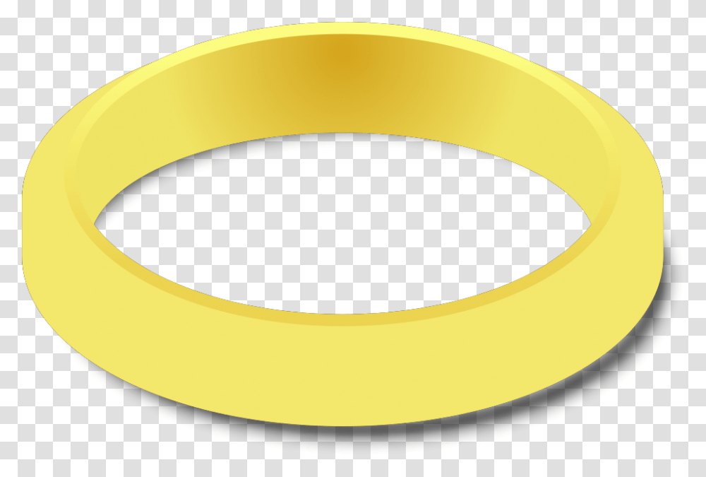 Jewelery Wedding Ring Svg Clip Arts Download Download Clip Circle, Banana, Fruit, Plant, Food Transparent Png