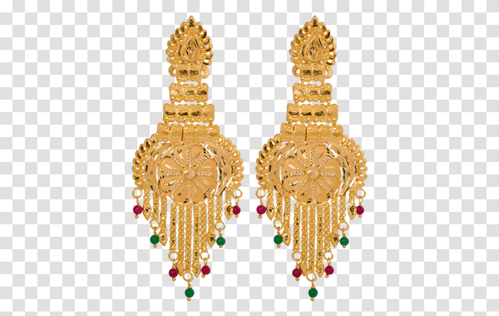 Jewellers Earrings Designs Latest Gold Earring Designs For Wedding, Chandelier, Lamp, Accessories, Accessory Transparent Png