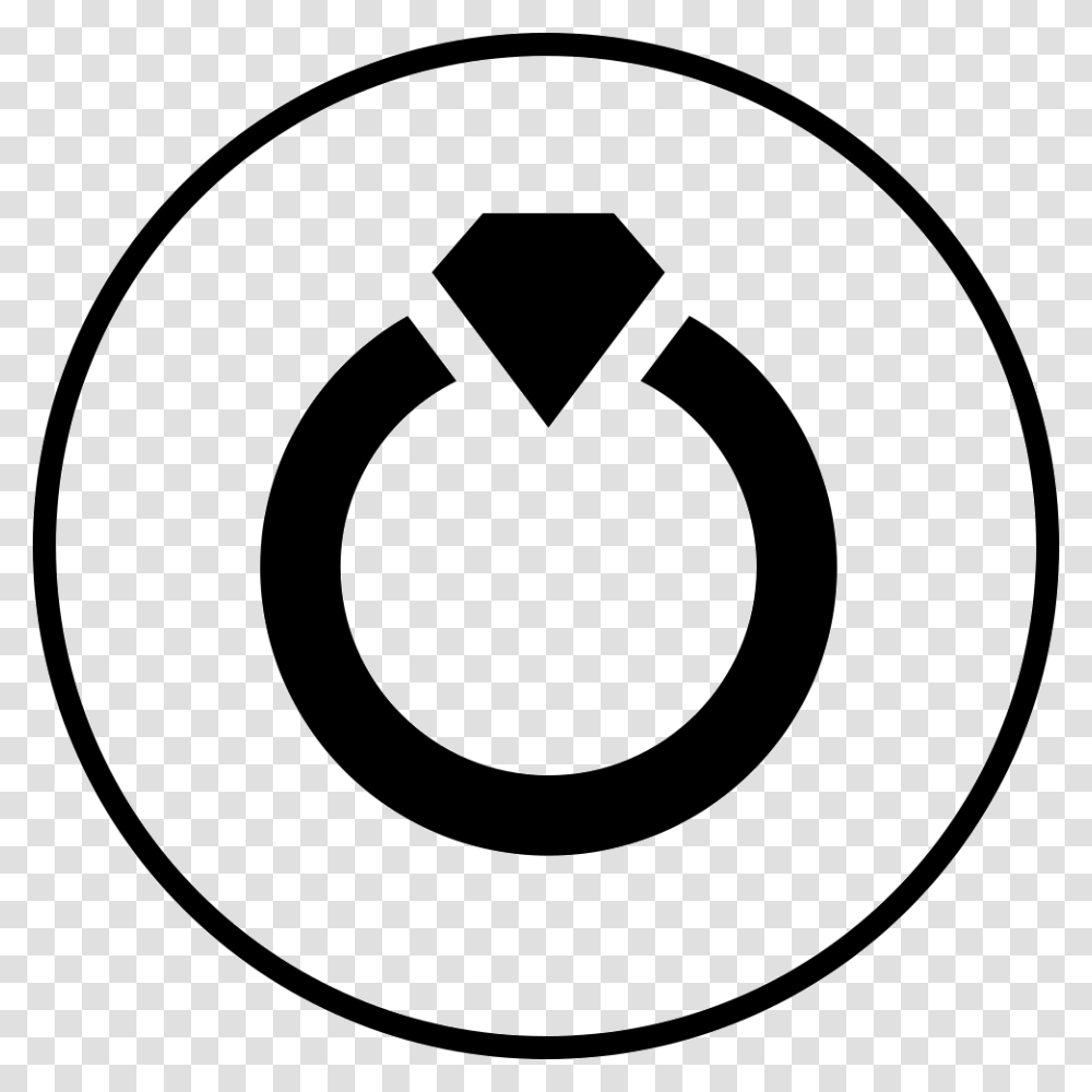 Jewellery Circle, Sign, Recycling Symbol, Road Sign Transparent Png