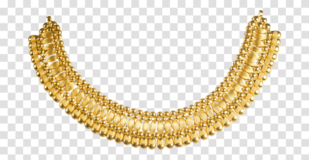 Jewelry Clipart Golden Necklace Background Gold Necklace, Accessories, Accessory Transparent Png