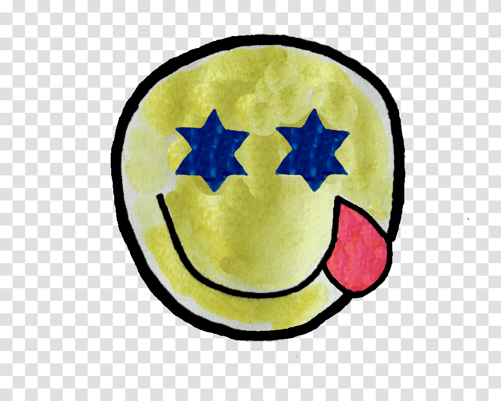 Jewish Star Emoji Eyes Illustration, Star Symbol, Peel Transparent Png