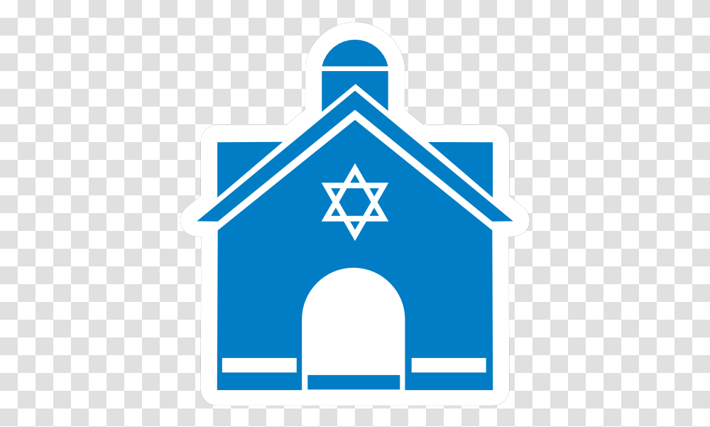 Jewish Temple With Star Of David Sticker Vector Graphics, Symbol, Star Symbol, Number, Text Transparent Png