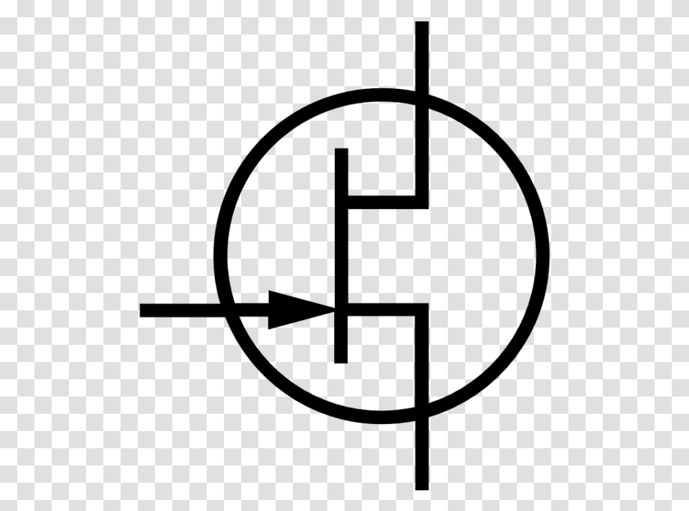 Jfet Transistor Power Mosfet Symbol Hd, Gray, World Of Warcraft Transparent Png