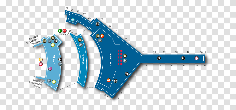 Jfk International Airport Jfk Terminal 5 Map, Plot, Outdoors, Plan, Diagram Transparent Png