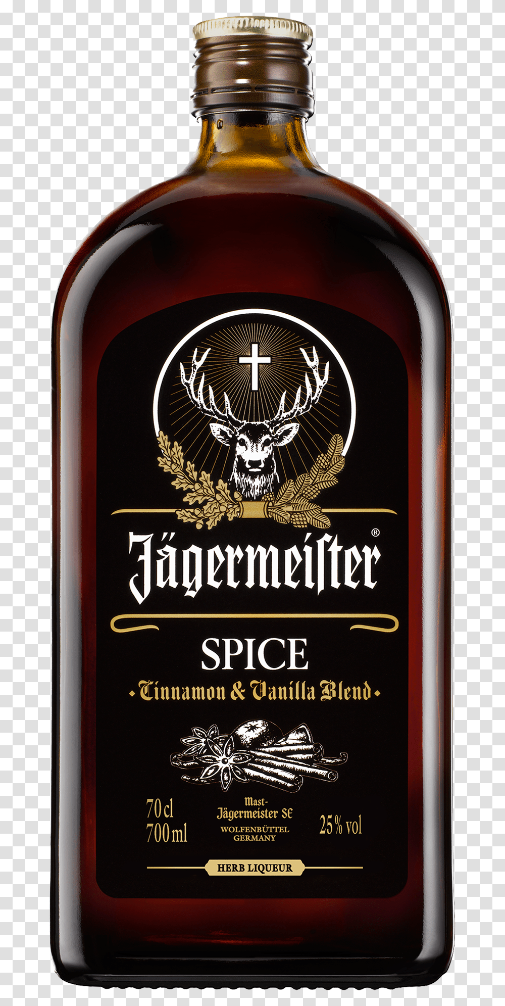 Jgermeister Spiced Liqueur 700ml Jager Spice, Liquor, Alcohol, Beverage, Drink Transparent Png