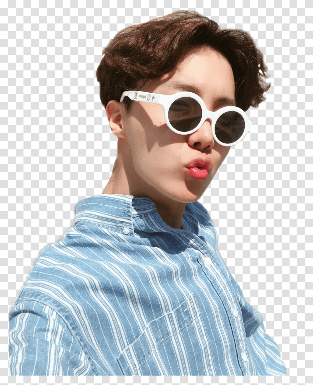 Jhope Twitter, Sunglasses, Accessories, Accessory, Person Transparent Png