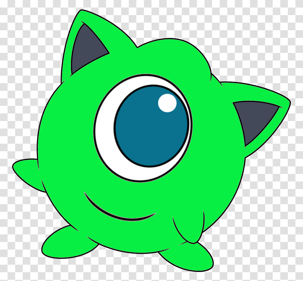 Jiggly Wazowski By Fanfer64 Clip Art, Green, Graphics, Outdoors, Nature Transparent Png