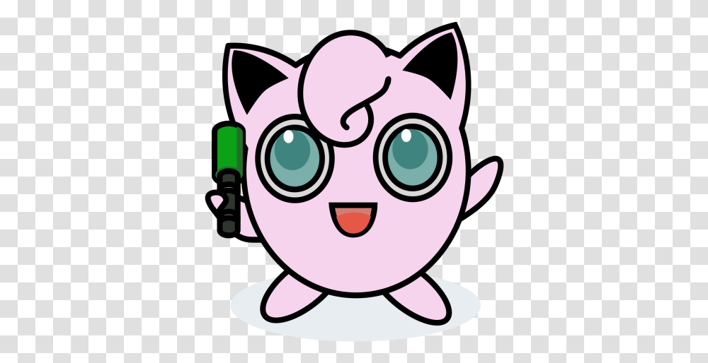 Jigglypuff Icon Of Colored Outline Jigglypuff Svg, Performer, Art, Graphics, Doodle Transparent Png