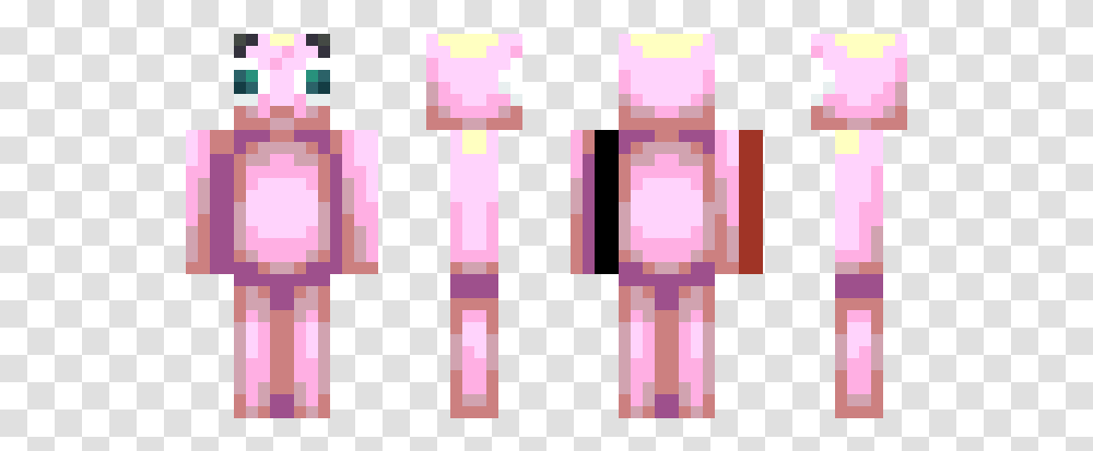 Jigglypuff Minecraft Skin, Rug Transparent Png