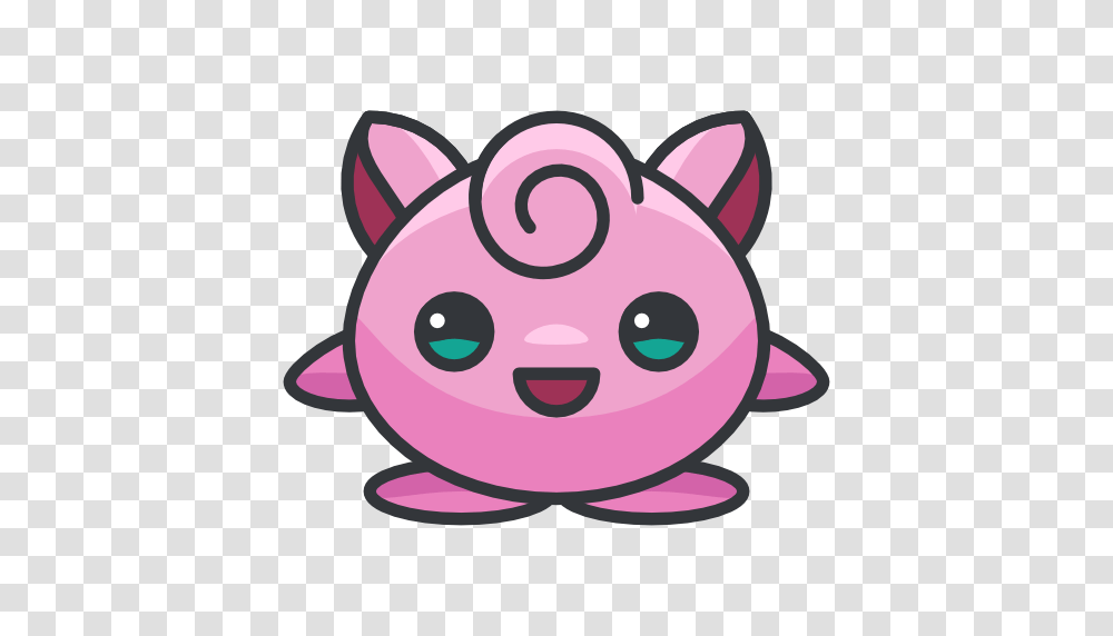 Jigglypuff Pokemon Go Game Icon Free Of Go Icons, Piggy Bank Transparent Png