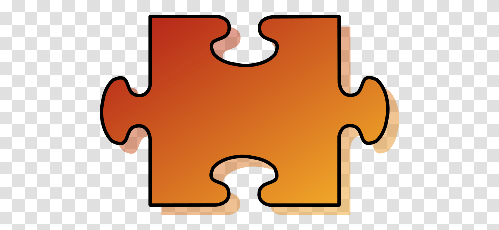 Jigsaw Orange Puzzle Piece Clip Art, Jigsaw Puzzle, Game Transparent Png