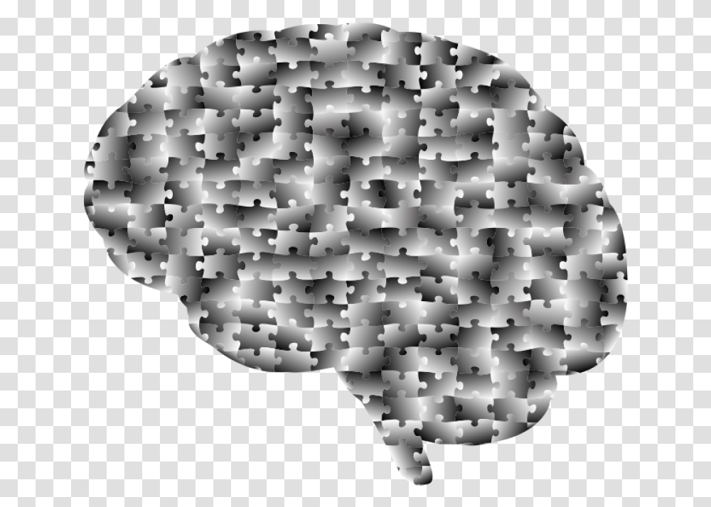 Jigsaw Puzzle Clip Arts Puzzle Brain White Black, Lamp, Food, Face, Tabletop Transparent Png