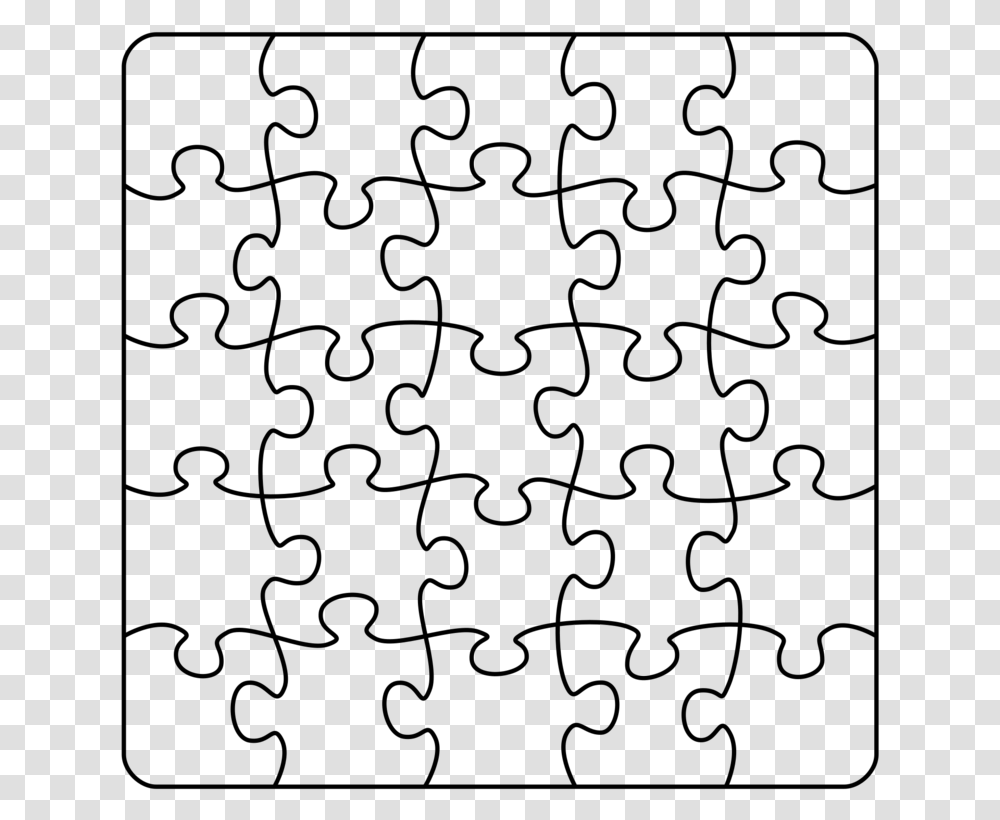 Jigsaw Puzzle Rounded Corners Pattern Jigsaw Puzzle, Gray, World Of Warcraft Transparent Png