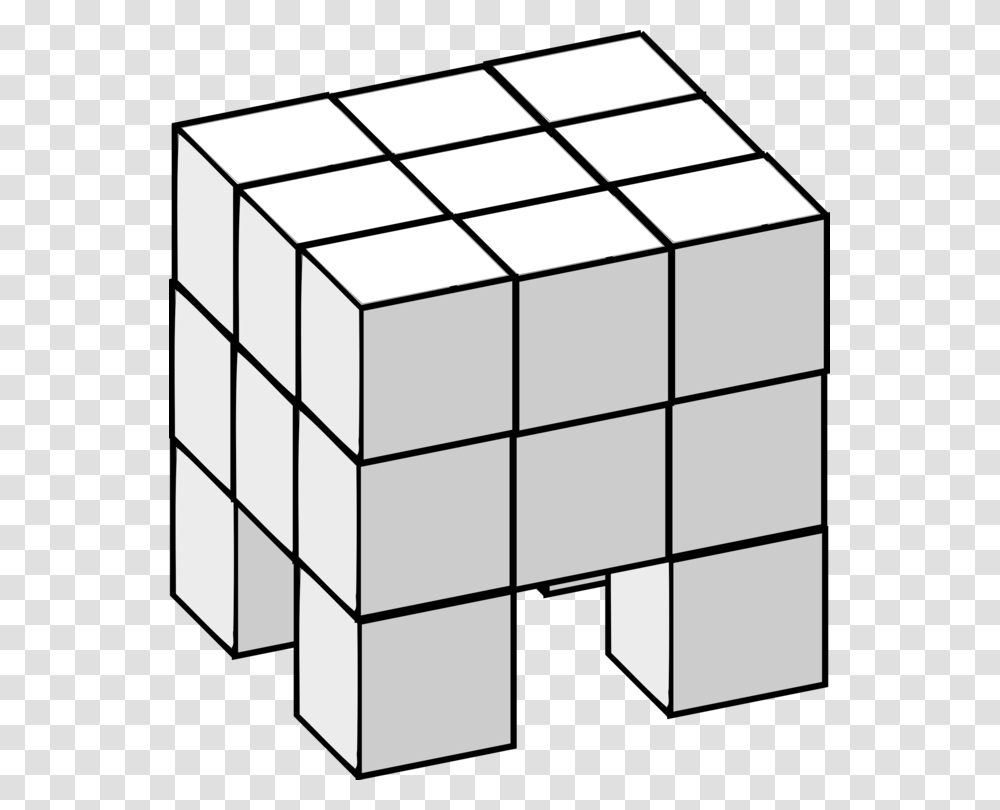 Jigsaw Puzzles Rubiks Cube Three Dimensional Space Puzzle Cube, Rubix Cube Transparent Png
