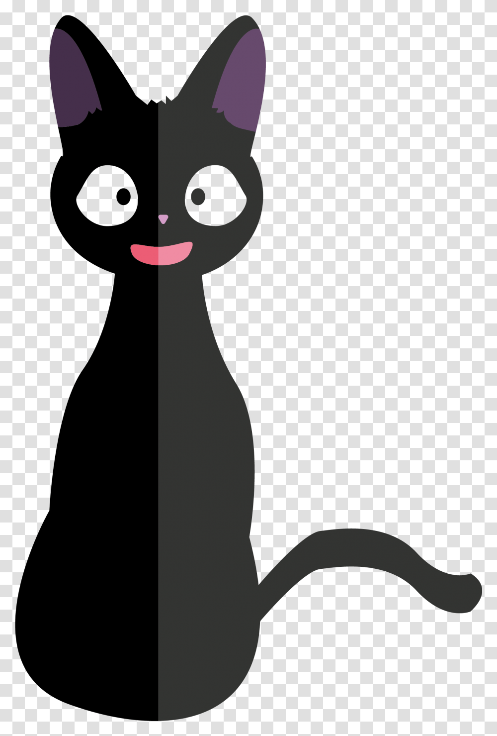 Jiji The Cat Vector Art From Kiki S Delivery Service, Leisure Activities, Word, Stencil Transparent Png