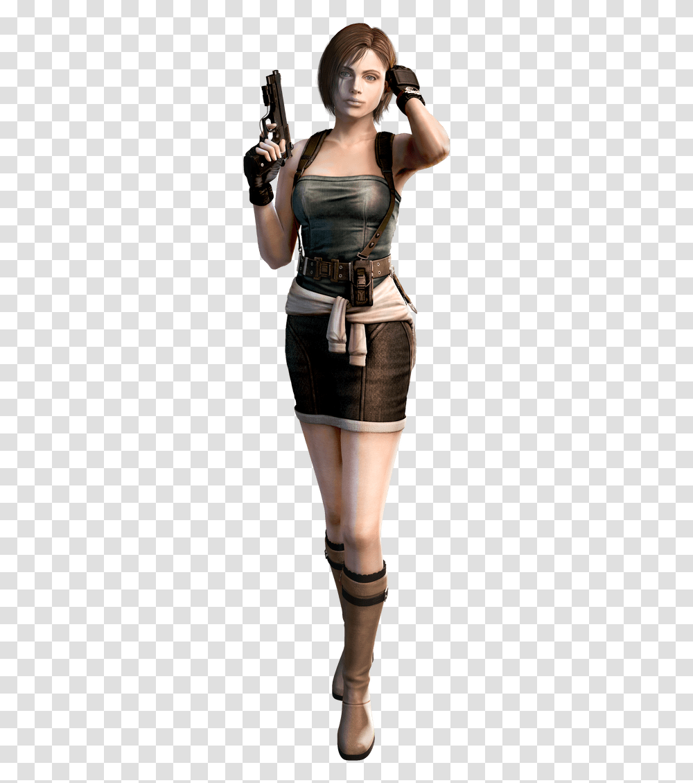 Jill Valentine Re3 Dress Mercenaries 3d Render By Allan Jill Valentine Resident Evil 3 Outfit, Person, Skirt, Shoe Transparent Png