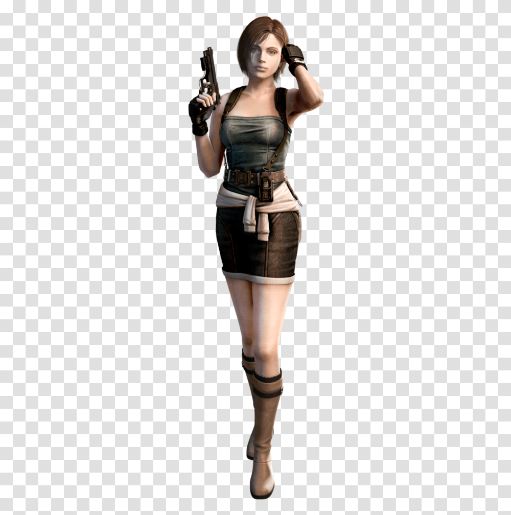 Jill Valentine Re3 Dress Mercenaries 3d Render By Allan Resident Evil The Mercenaries 3d Jill, Person, Skirt, Female Transparent Png