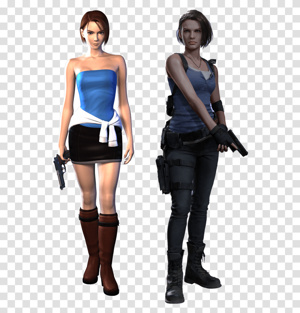 Jill Valentine Resident Evil 3 Remake, Person, Shoe, Footwear Transparent Png