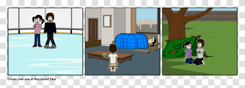 Jilting Of Granny Weatherall Storyboard, Person, Furniture, Room, Indoors Transparent Png