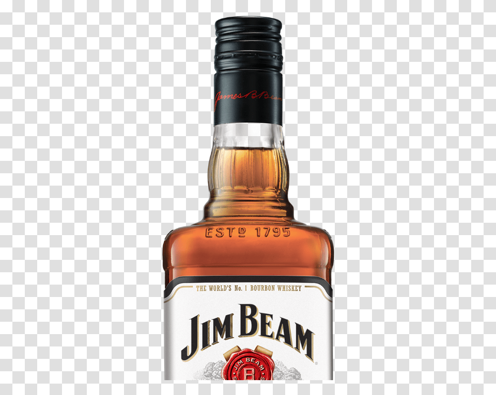 Jim Beam Cherry Bourbon, Liquor, Alcohol, Beverage, Drink Transparent Png