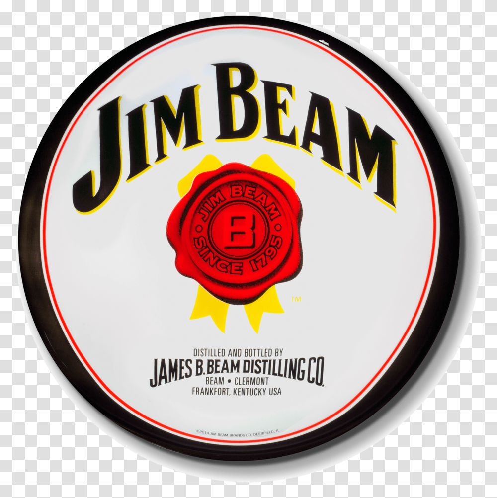 Jim Beam Dome Light Jim Beam Highresolution Jim Beam Logotransparent, Label, Text, Lager, Beer Transparent Png