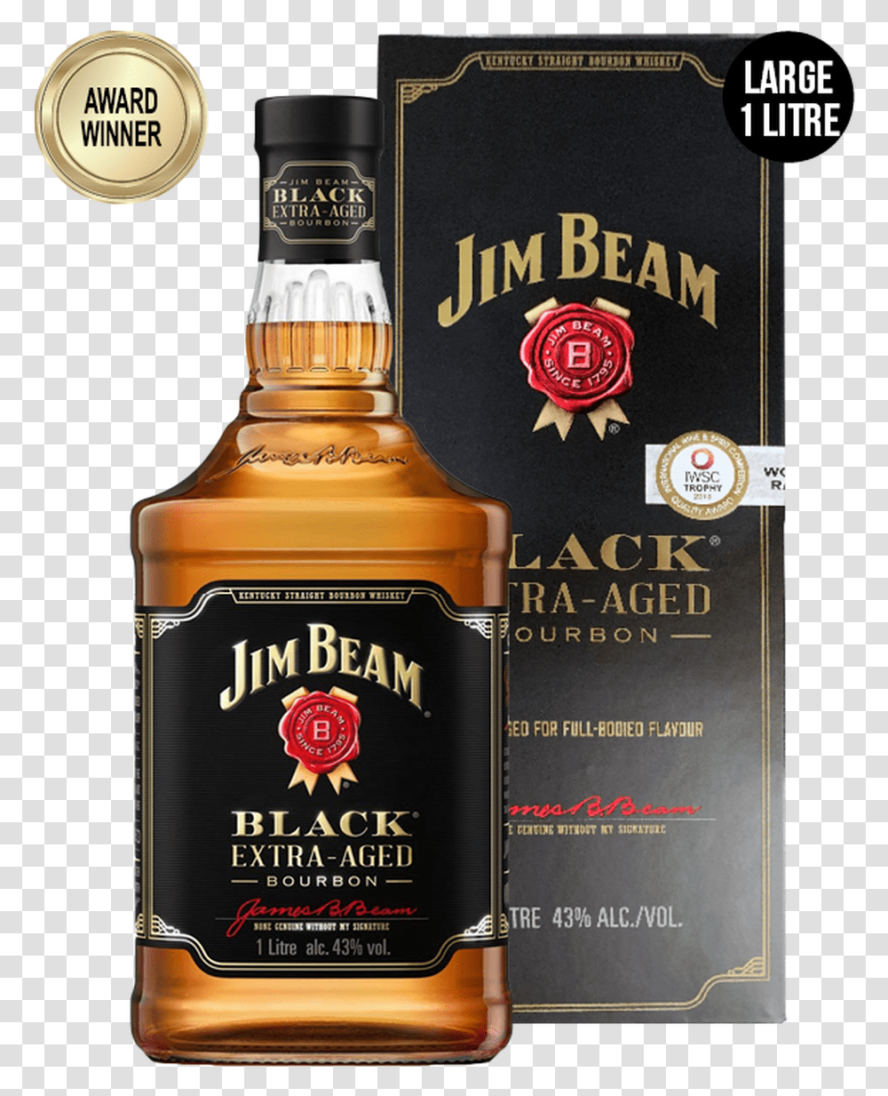 Jim Beam Jim Beam Black Alcohol Percentage, Liquor, Beverage, Drink, Whisky Transparent Png