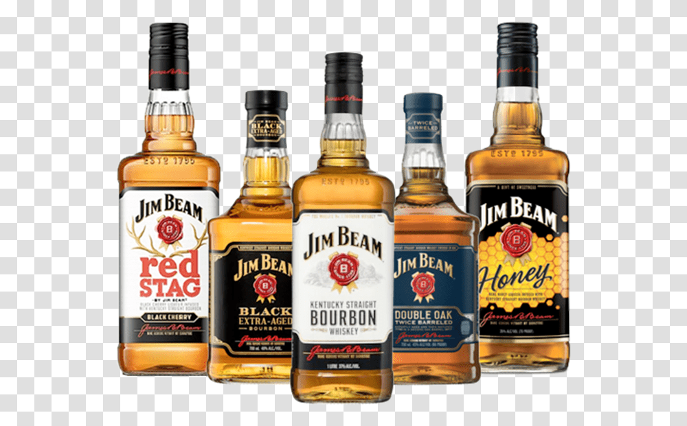 Jim Beam Jim Beam, Liquor, Alcohol, Beverage, Drink Transparent Png