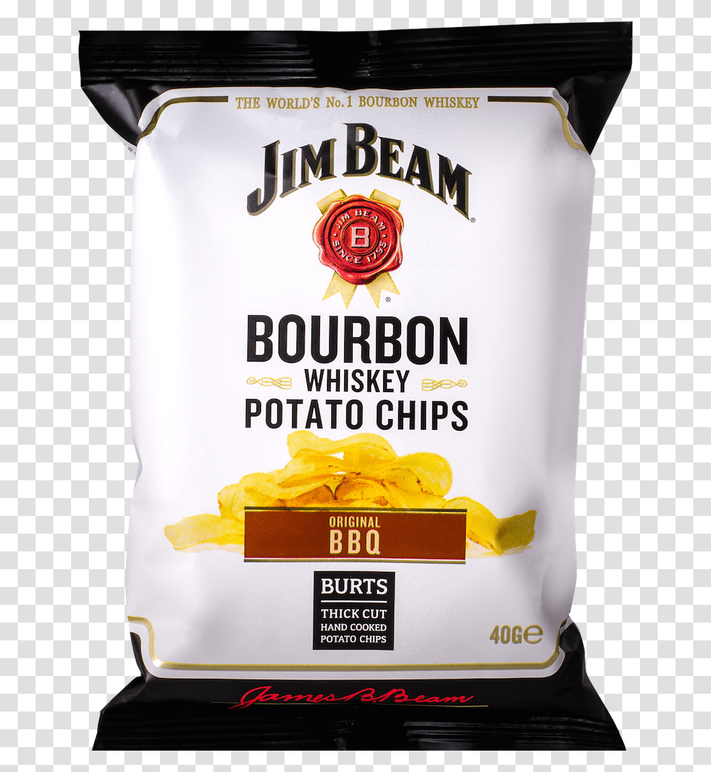 Jim Beam Jim Beam Potato Chips, Powder, Flour, Food, Plant Transparent Png