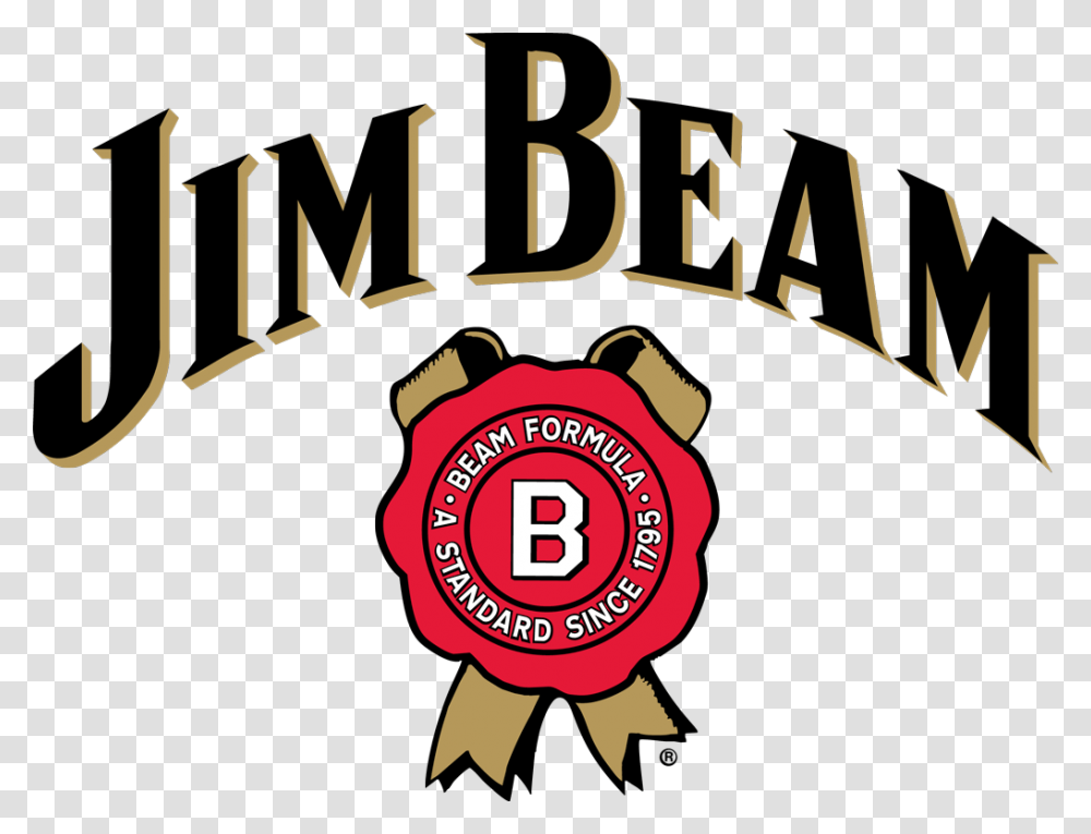 Jim Beam Logo Image Jim Beam Is Brand Of Bourbon Whiskey, Trademark, Badge Transparent Png