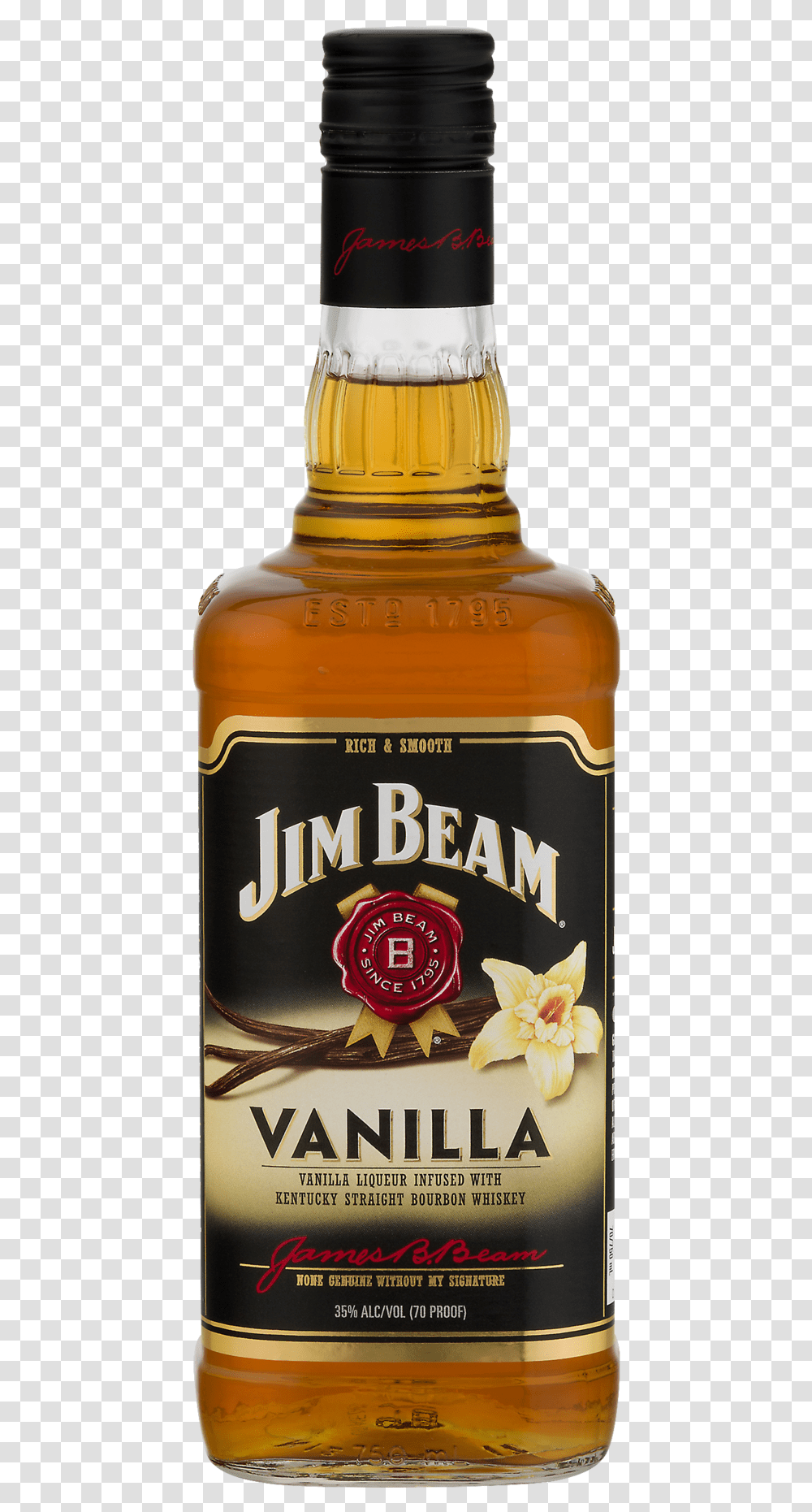 Jim Beam Vanilla Price, Liquor, Alcohol, Beverage, Drink Transparent Png