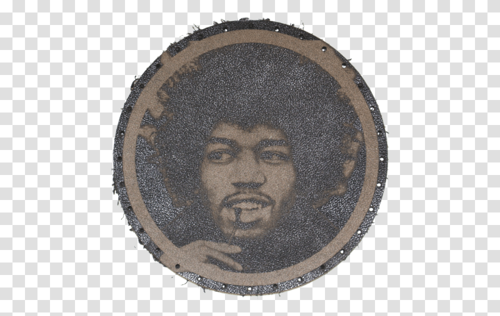 Jimi Hendrix Art Jimi Hendrix Portrait, Person, Human, Coin, Money Transparent Png