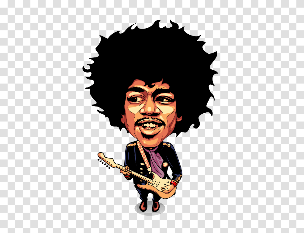 Jimi Hendrix Image, Hair, Guitar, Leisure Activities, Musical Instrument Transparent Png