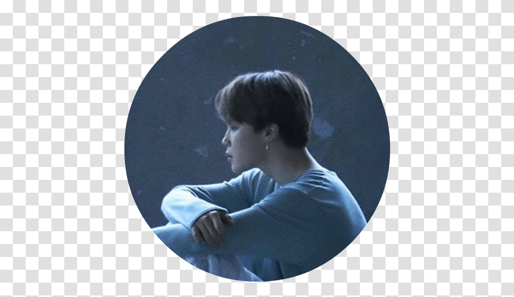 Jimin Bts Fake Love Bts Love Yourself Circle Icons, Person, Head, Astronomy, Outer Space Transparent Png