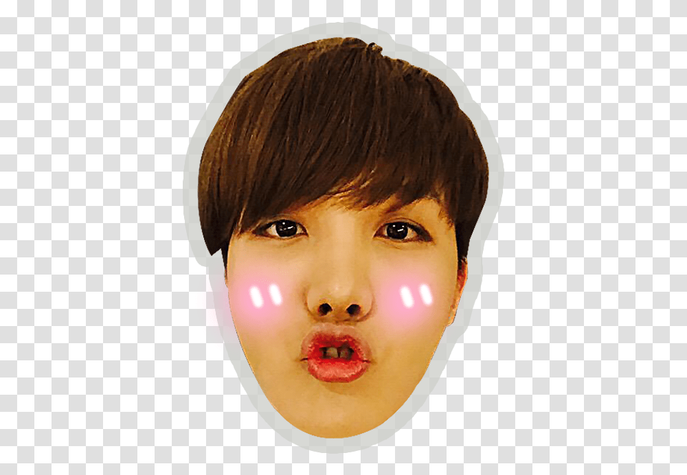 Jimin Cute Face, Person, Human, Head, Jaw Transparent Png