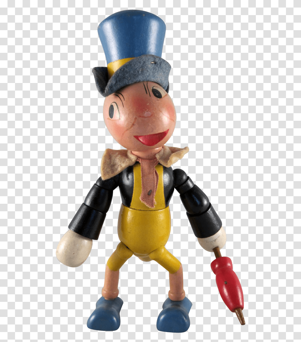 Jiminy Cricket Figurine, Toy, Doll Transparent Png