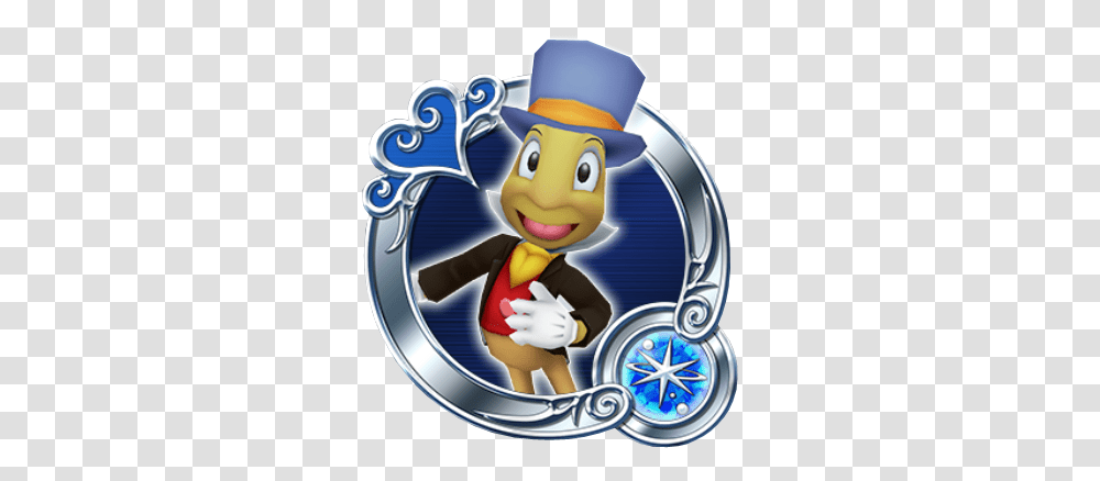 Jiminy Cricket Yuffie Kingdom Hearts 2, Toy, Symbol, Emblem, Logo Transparent Png
