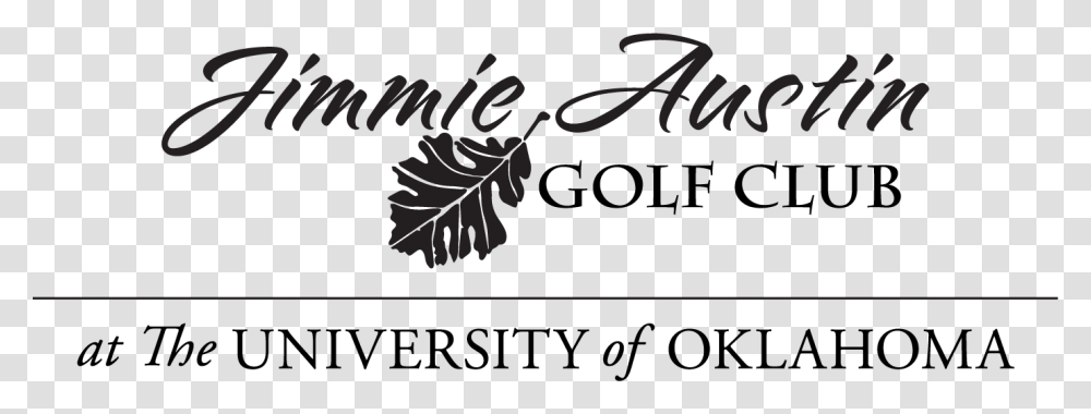 Jimmie Austin Ou Golf Club Calligraphy, Plant, Seed, Grain Transparent Png
