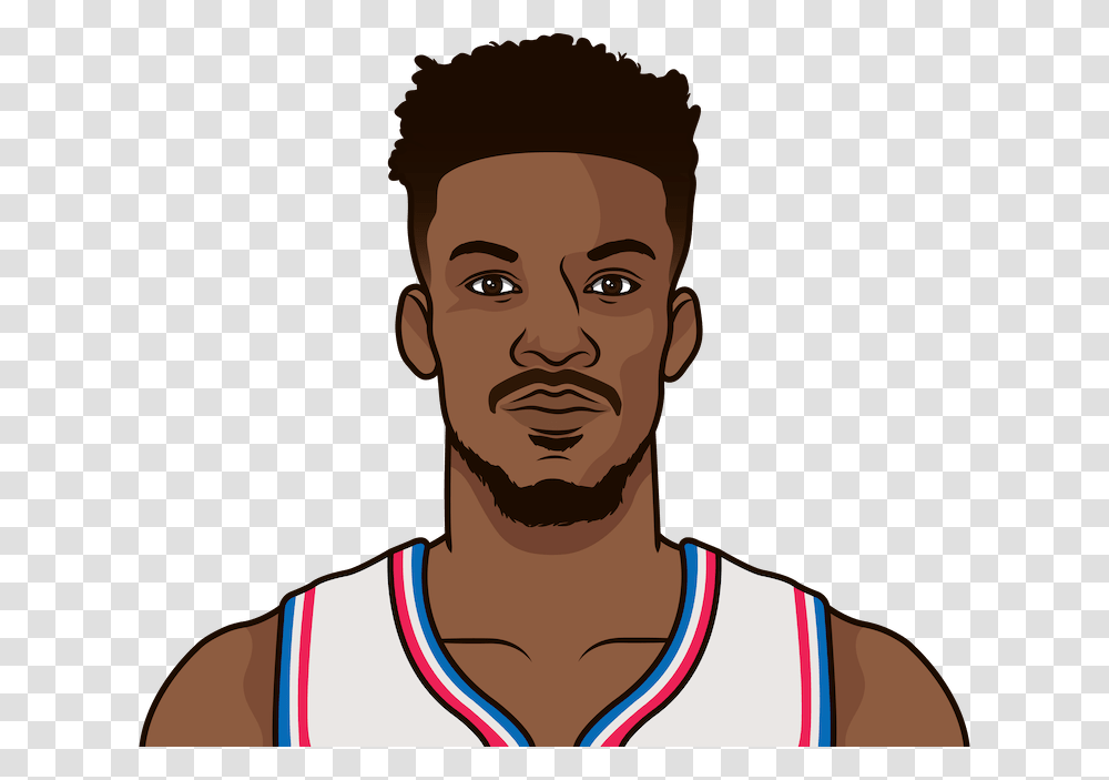 Jimmy Butler Has His Most Points In A Game This Season Against, Face, Person, Jaw, Neck Transparent Png