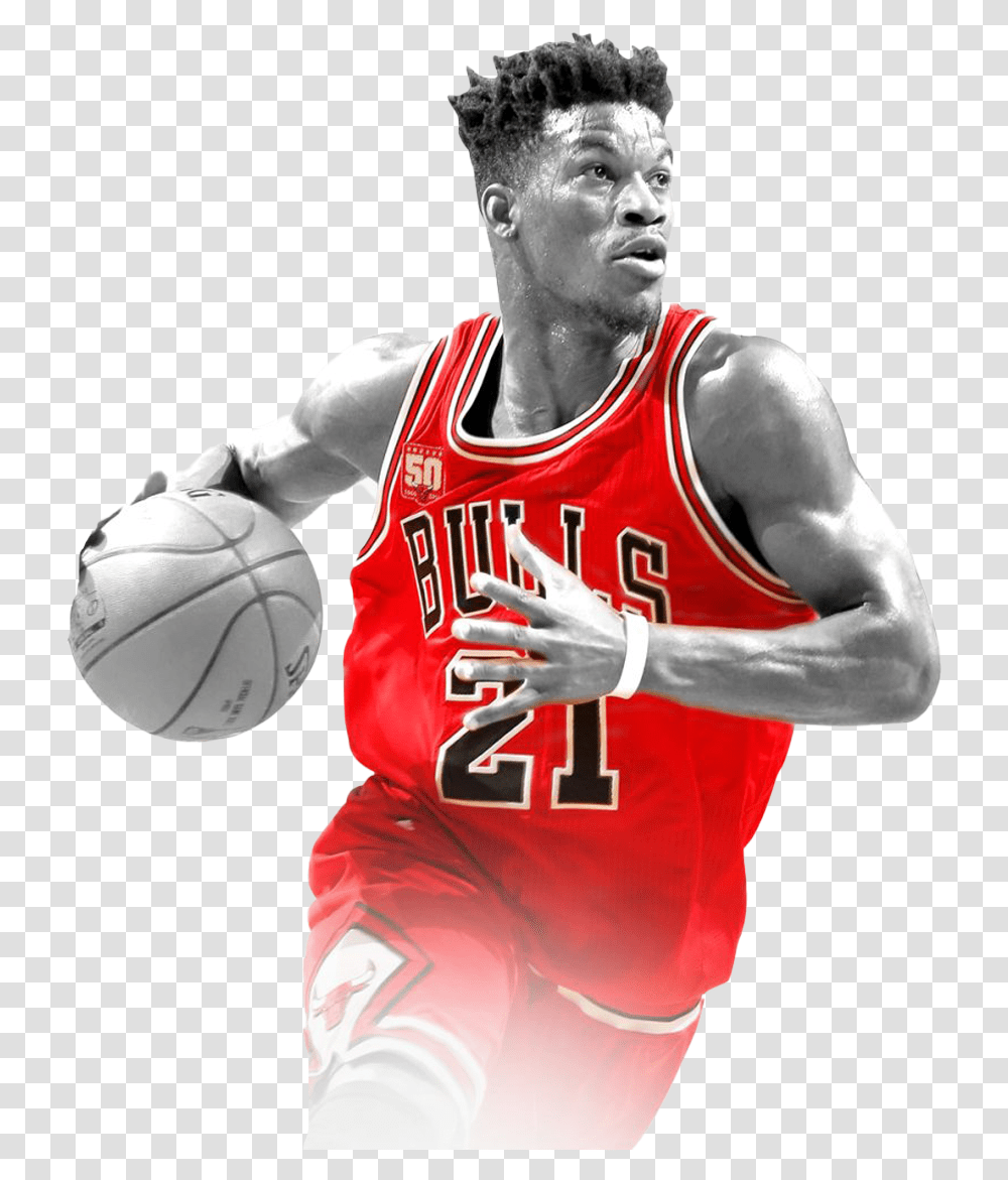 Jimmy Butler Image Recovered Chicago Bulls Player, Person, Human, People, Sport Transparent Png