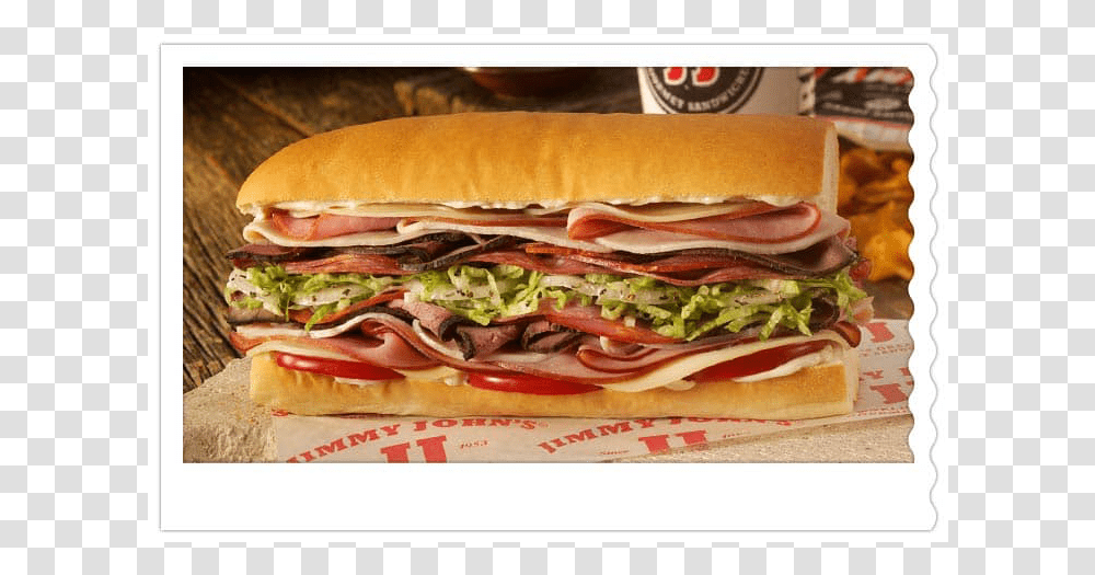 Jimmy John Sandwich, Food, Hot Dog, Pork, Burger Transparent Png