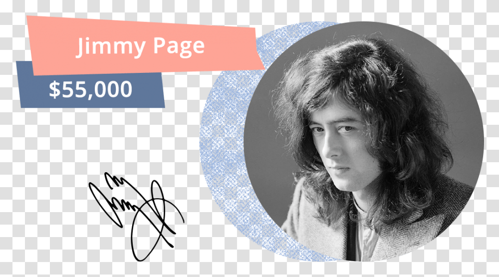 Jimmy Page, Face, Person, Female, Hair Transparent Png