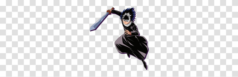 Jin Yu Yu Hakusho Tumblr, Manga, Comics, Book, Person Transparent Png