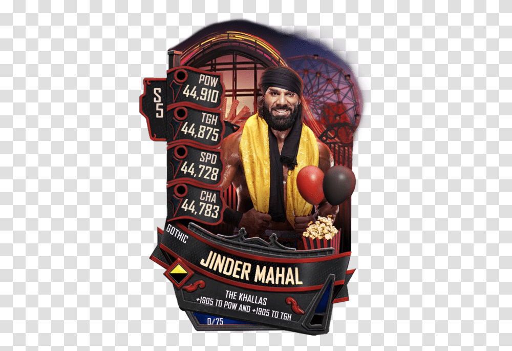 Jinder Mahal, Person, Advertisement, Poster, Crowd Transparent Png