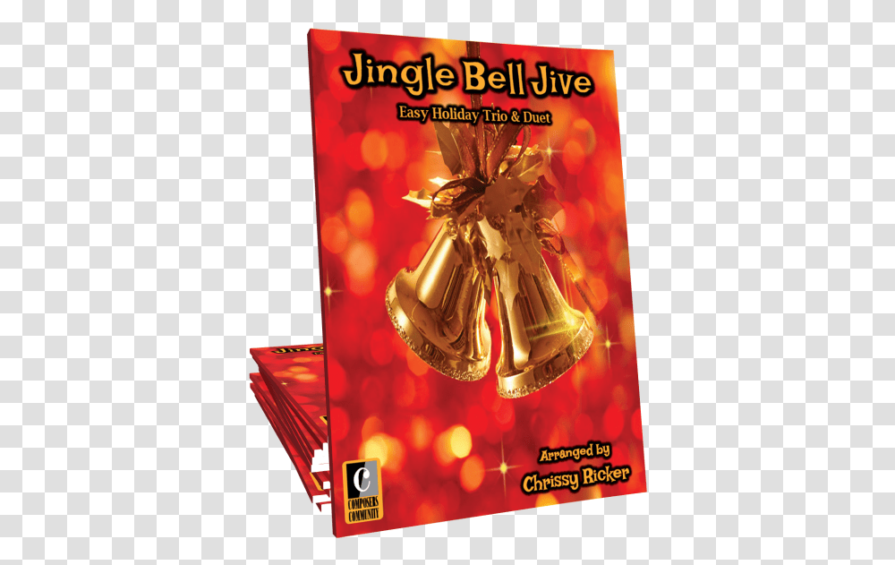 Jingle Bell Jive Fondo Con Campanas, Poster, Advertisement, Flyer, Paper Transparent Png