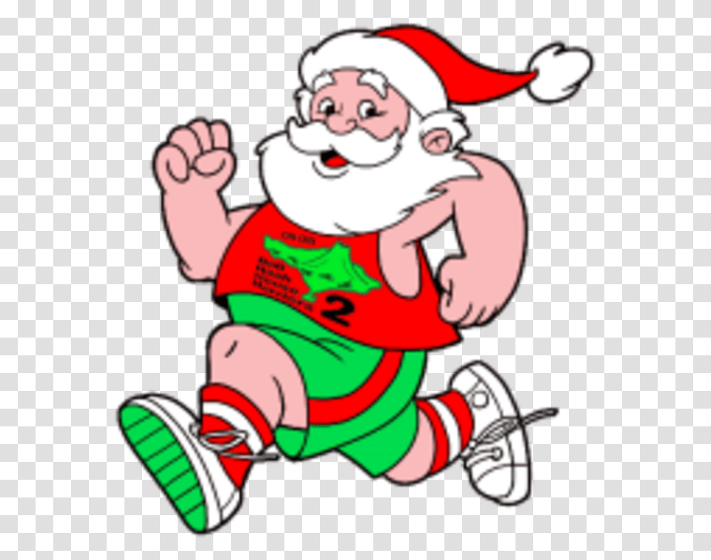 Jingle Bell Jog Santa Claus Running, Person, Human, Elf, Super Mario Transparent Png