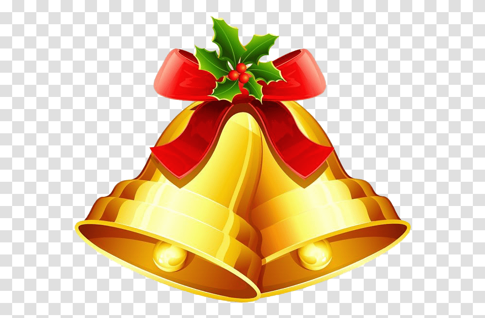 Jingle Bells Background Christmas Bells Clipart, Gold, Birthday Cake, Dessert, Food Transparent Png