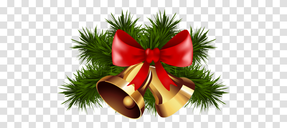 Jingle Bells Bow Image Download Bell Christmas, Plant, Tree, Flower, Blossom Transparent Png