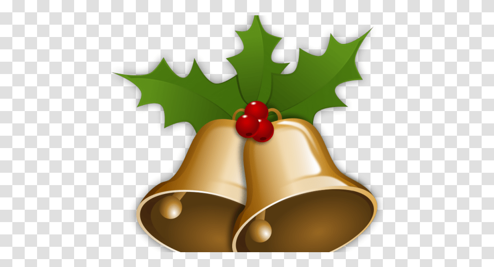 Jingle Bells Clipart Free Download Clip Art Webcomicmsnet Easy Christmas Bells Clipart, Lamp, Plant, Leaf, Food Transparent Png